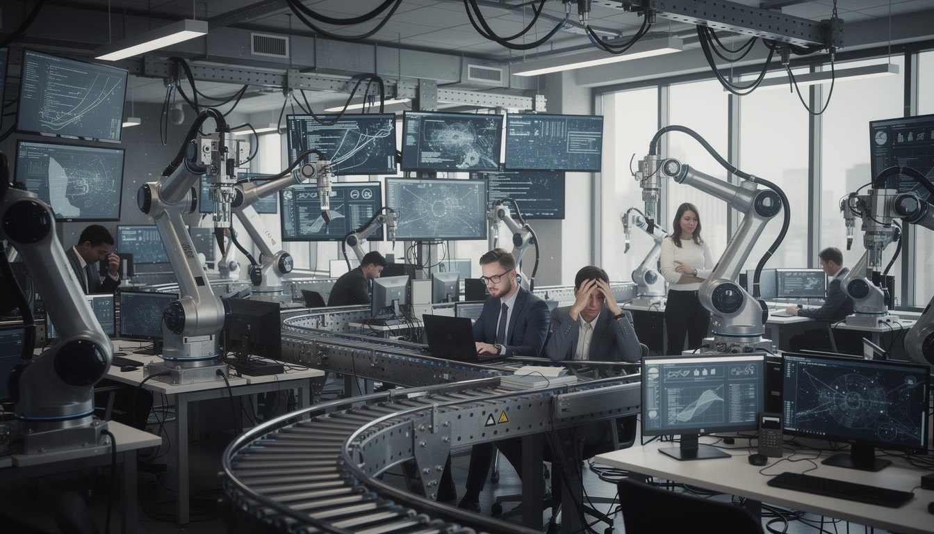 découvrez les limites de l'automatisation en entreprise et comment éviter la surcharge pour optimiser performance et efficacité.