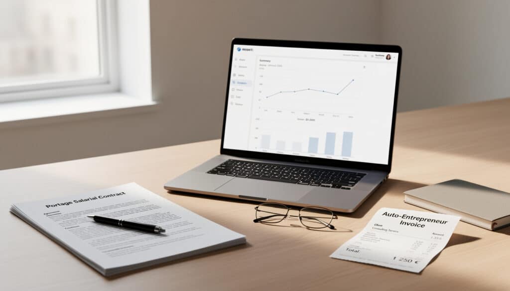 découvrez si le portage salarial peut être combiné avec le statut d'auto-entrepreneur, les avantages et les règles à connaître pour optimiser votre activité indépendante.